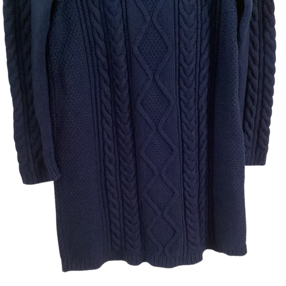 Polo Ralph Lauren Knee Length Cable Knit Sweater Dress XL - Picture 6 of 11